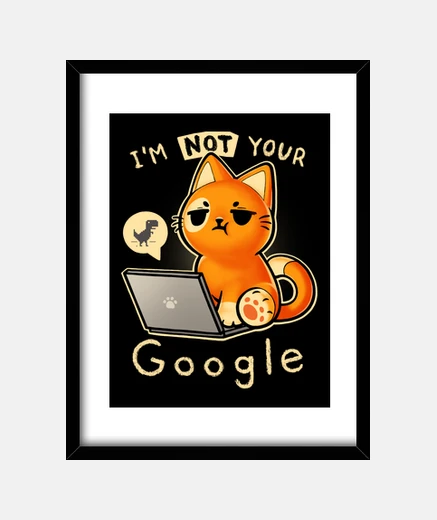 Cadre not votre Google - chat d39ordinateur p