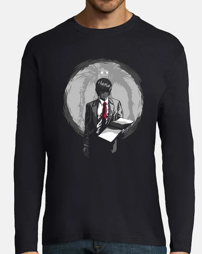 Tee-shirt note de mort - anime mortel livre titul