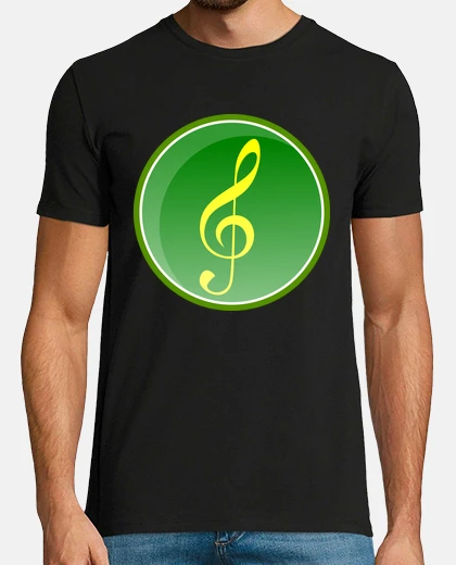 Tee-shirt note de musique