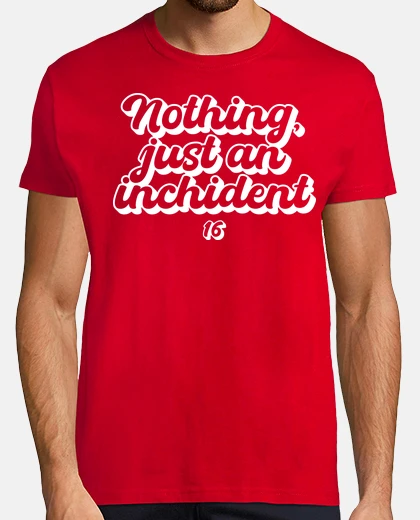 Camiseta NOTHING JUST AN INCHIDENT LECLERC 16 F1