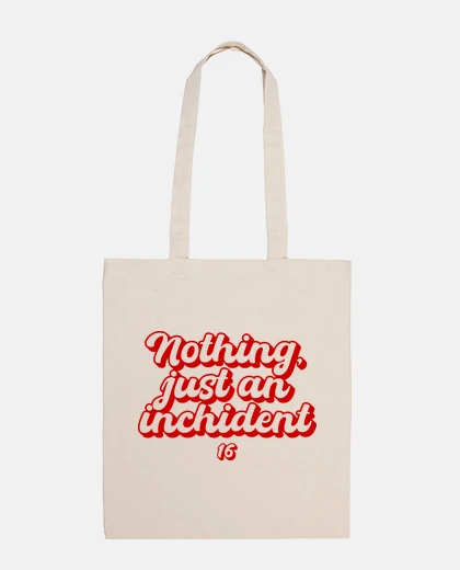 Bolsa NOTHING JUST AN INCHIDENT LECLERC 16 F1