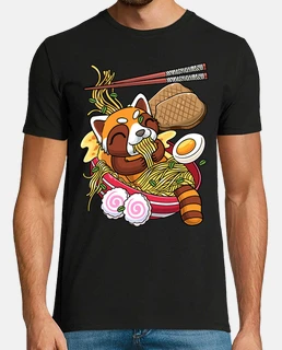 nouilles ramen ours panda rouge kawaii