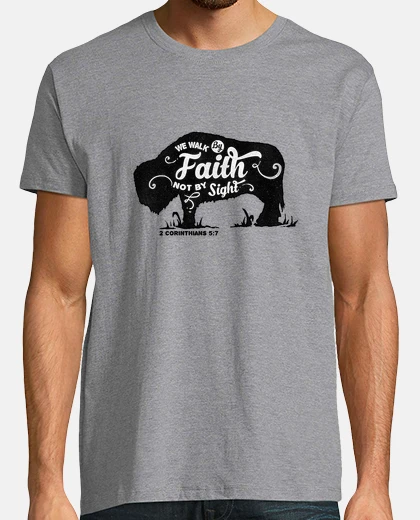 Tee-shirt nous marchons par la foi