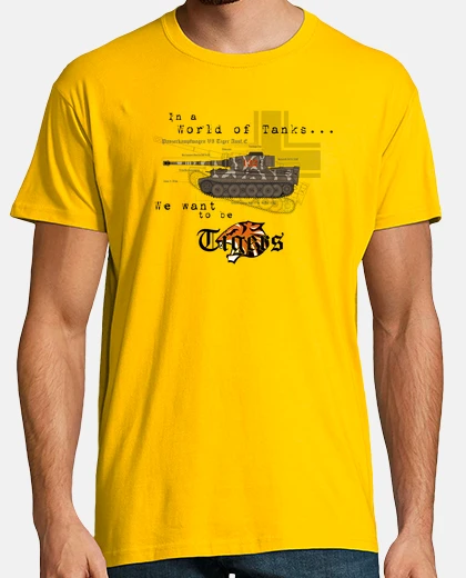Tee-shirt Nous voulons être les tigres