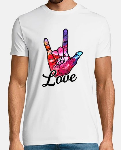 Tee-shirt nouveauté assourdissant signes assourdi