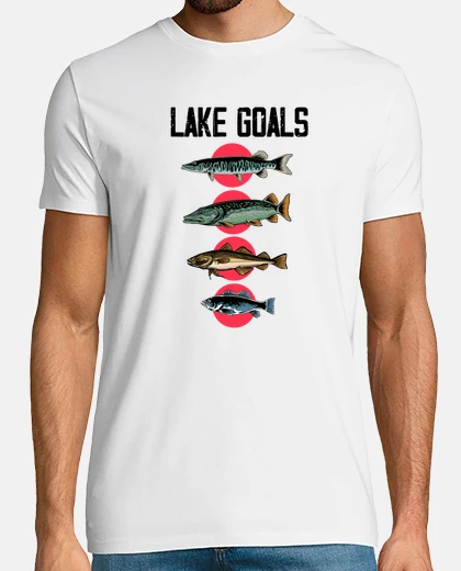 Tee-shirt nouveauté lac objectifs pêche à la ligne ctrawling passionné hilarant pêcheur chalutier pêche pêcheu