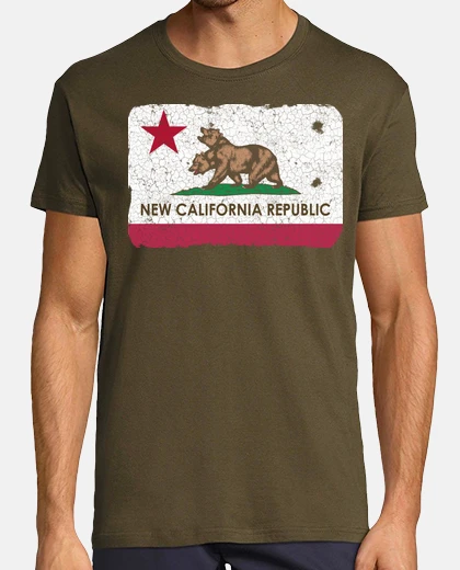 Tee-shirt nouvelle république californie