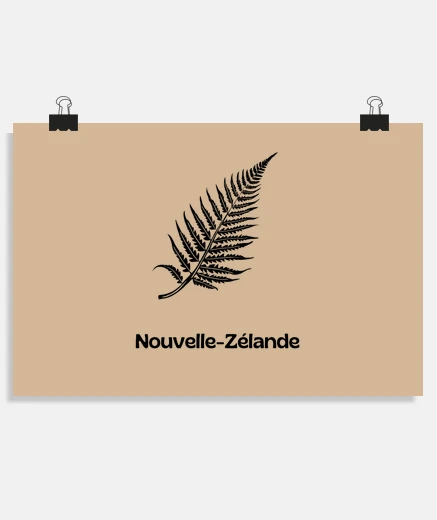 Poster Nouvelle Zélande