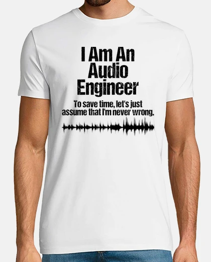T-shirt Novelty Soundman Recordist Technologist Meaning Enthusiast Humorous Auditory Audial Lover Recording 