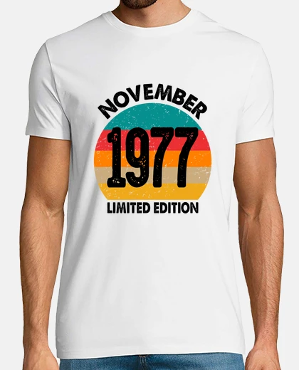Tee-shirt novembre 1977