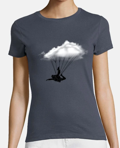 Tee-shirt nuage de parachutiste