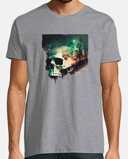 Tee-shirt nuit dans les montagnes de l39 western