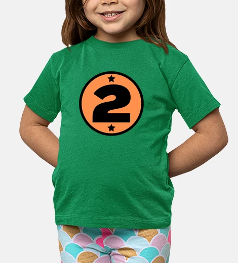 Children's number 2 sport jersey age
