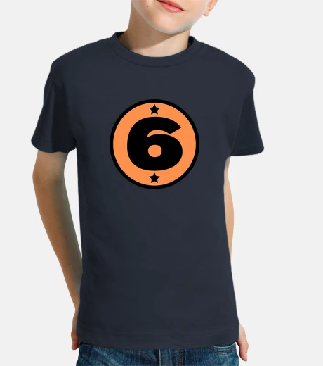 Children's number 6 sport jersey age