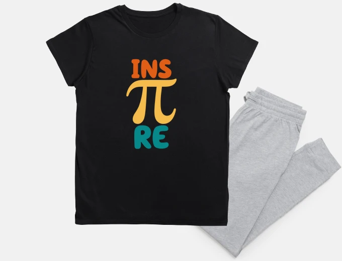 Pyjama number pi mathematics inspire humor