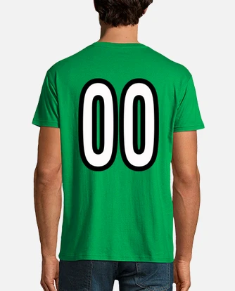 Camiseta numero 00 ambos lados laTostadora