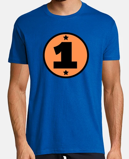 T-shirt numero 1 maglia sportiva età