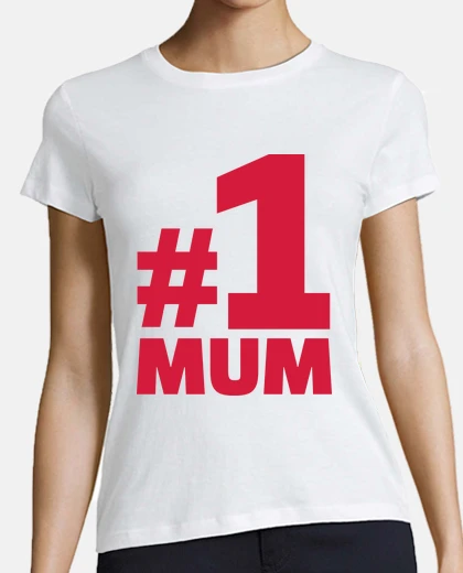 T-shirt numero 1 mamma