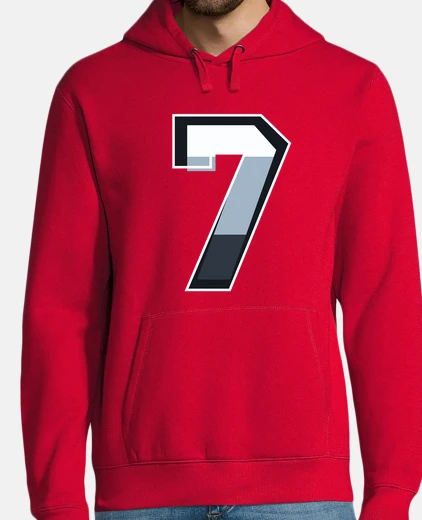Sudadera Número 7 Blanco Blue