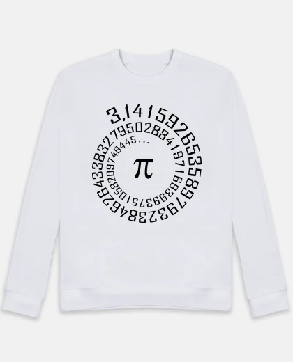 Sudadera número Pi - Maths -