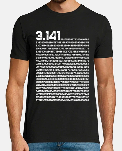 Tee-shirt numéro pi 3.14 cadeau de mathématiques professeur de geek mathématiques