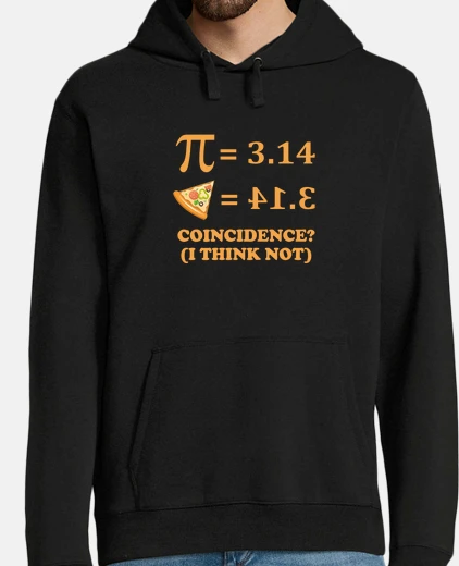 Felpa numero pi greco e umorismo sulla matematica della pizza, insegnante, insegnante, ritorno a scuola, c