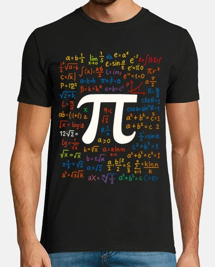 Camiseta Número Pi Regalo Profesor Matemáticas