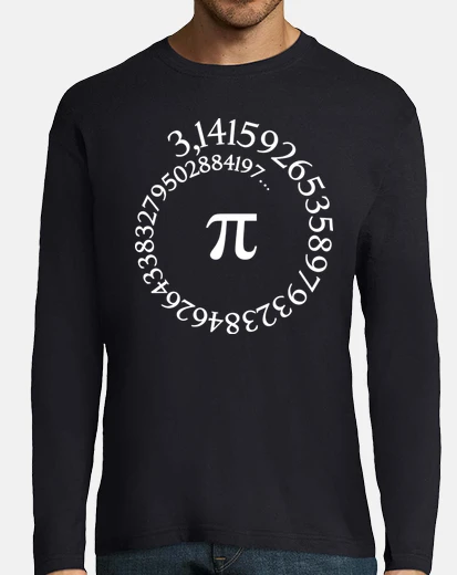 Playera Números pi -
