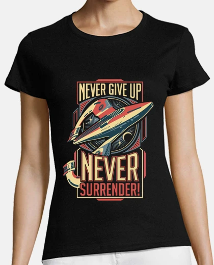 Playera nunca te rindas