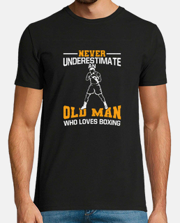 Nunca subestimes una camiseta de boxeo para un hombre que sabe, hombre XL