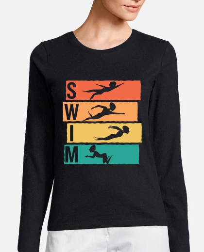 Idea divertente per gli amanti del nuoto che nuotano sta chiamando Maglietta Idea divertente per gli amanti del nuoto che nuotano sta chiamando Maglietta