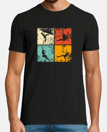T-shirt nuova arrampicata artistica