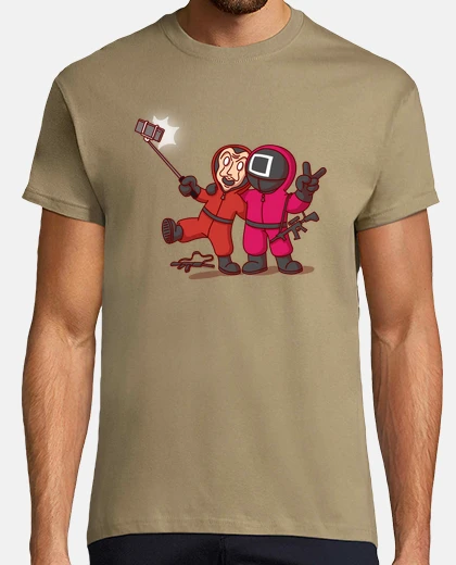 T-shirt nuovi friends calamaro gioco la casa di