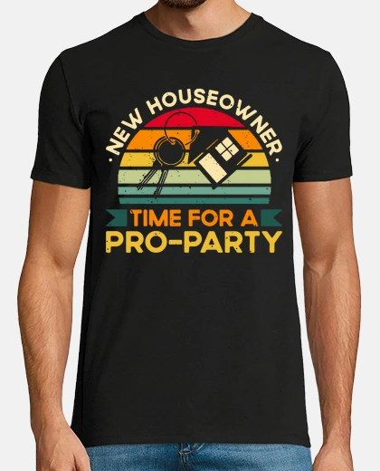 T-shirt nuovo tempo del padrone di casa per una