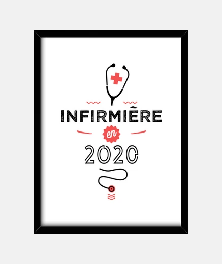 Framed nurse in 2020