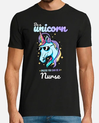 Nurse unicorn t shirt tostadora
