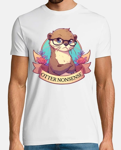 Camiseta nutria tonterías graciosas