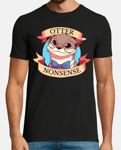 Camiseta nutria tonterías kawaii
