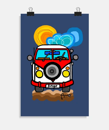 Poster nuvoloso