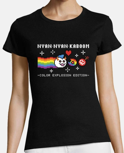 T-shirt nyan nyan ka boo m