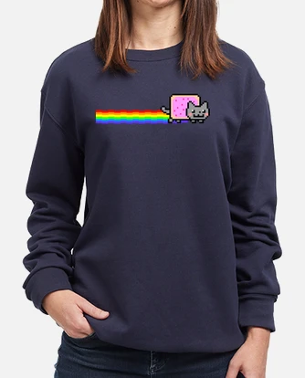 Nyan cat clearance hoodie