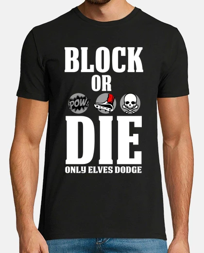 T-shirt o morire blocco