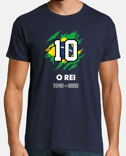 T-shirt o rei - pelé