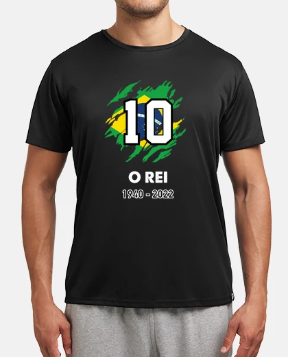 T-shirt o rei - pelé