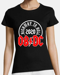 OB DC HIGHWAY TO HELL CAMISETA MUJER