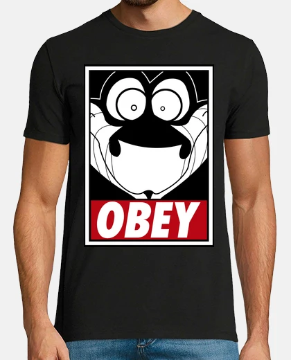 Tee-shirt obey dans la jungle