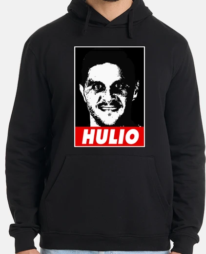 Sweat obey hulio, homme, pull à capuche, noir