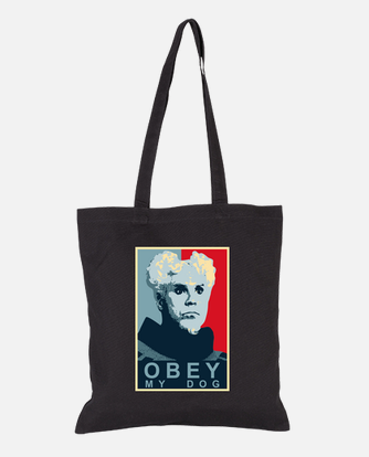 Obey Clothing Tote Unisex Tote Bag, Size: One Size, Black/White