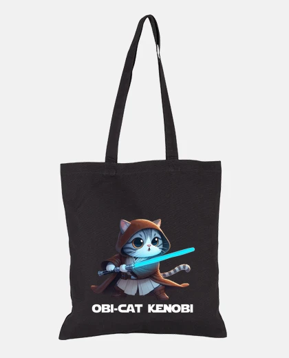 Borsa obi-cat ken obi lettere bianca s