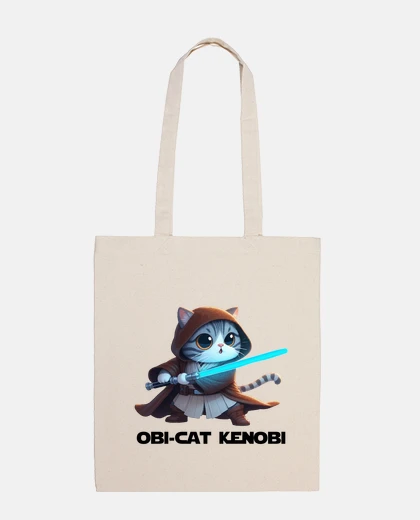 Borsa obi-cat kenobi nere nere